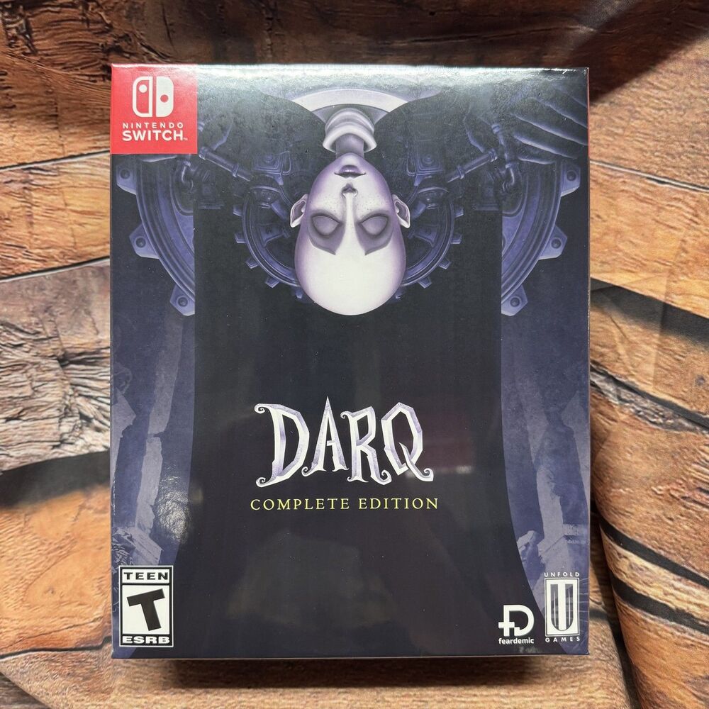 DARQ Complete Edition Collectors Edition Nintendo Switch Limited Run LRG Sealed